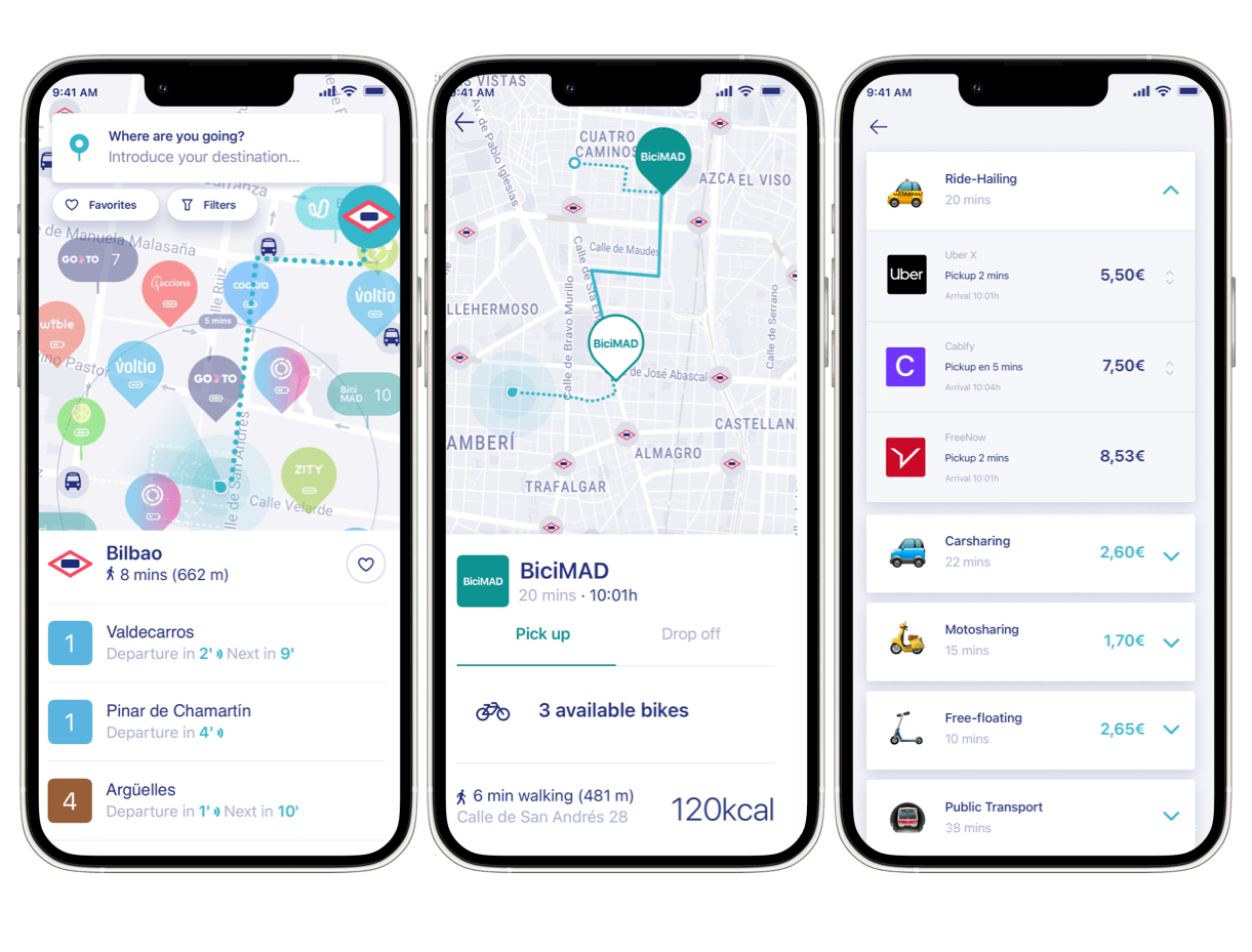 maas app screenshots
